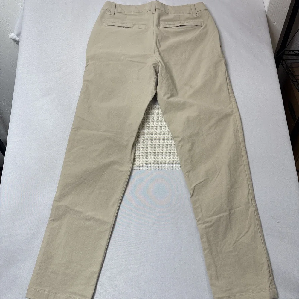 Lululemon ABC Classic Fit Trouser Pants Mens 3o X30Tan Chino VersaTwill Stretch